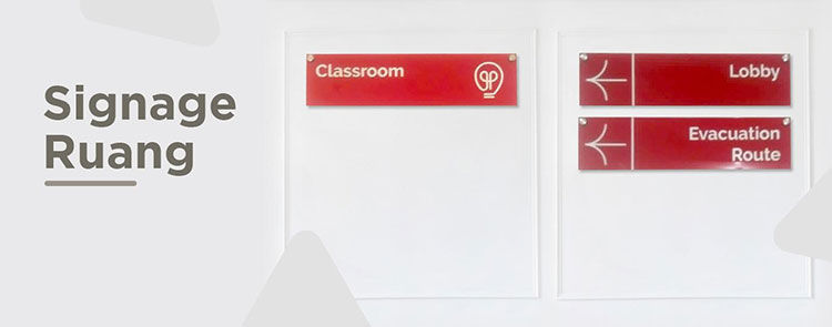 Signage Ruang