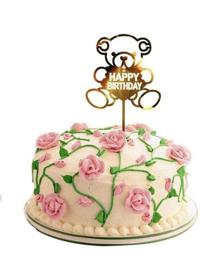 Laser Cutting Topper Kue Ulang Tahun oleh My Laser Fox