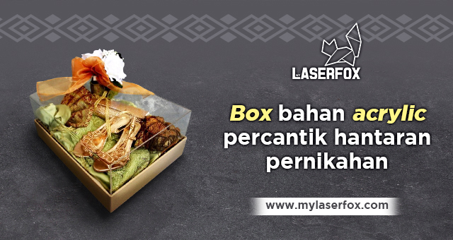 Image of Box Bahan Acrylic Percantik Hantaran Pernikahan