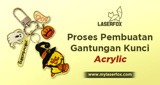 Image of Proses Pembuatan Gantungan Kunci Acrylic