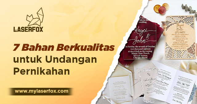 Image of 7 Bahan Berkualitas untuk Undangan Pernikahan