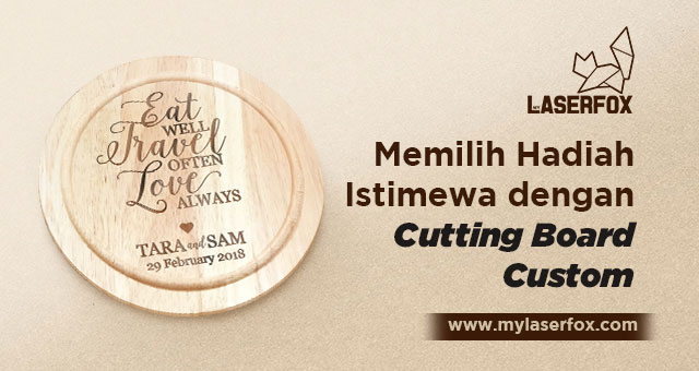 Image of Memilih Hadiah Istimewa dengan Cutting Board Custom