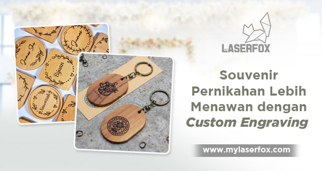 Souvenir Pernikahan Lebih Menawan dengan Custom Engraving