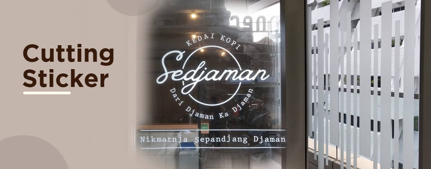 Banner Laser Cutting Sticker My Laser Fox Surabaya